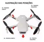 Braço traseiro direito Mini/2/SE/4K completo - Imagem 4