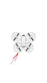 Shell braço esquerdo traseiro Flip(s/motor) - Imagem 3